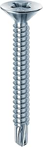 VITE AUTOPERFORANTE TSP CROCE DIN 7504-P C15 3.5X38 ZINC.BIANCA