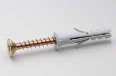 TASSELLO NYLON "DEVIL" 6X38 TESTA LARGA BOMBATO