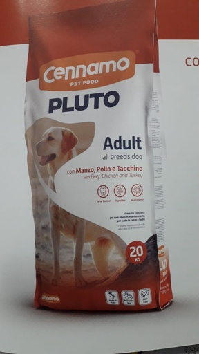 [0246] PLUTO ADULTO MANZO -POLLO- TACCHINO KG 20