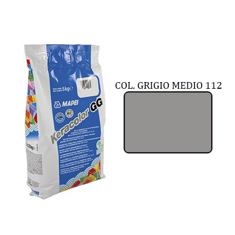 KERACOLOR GG112 GRIGIO MEDIO 5 Kg