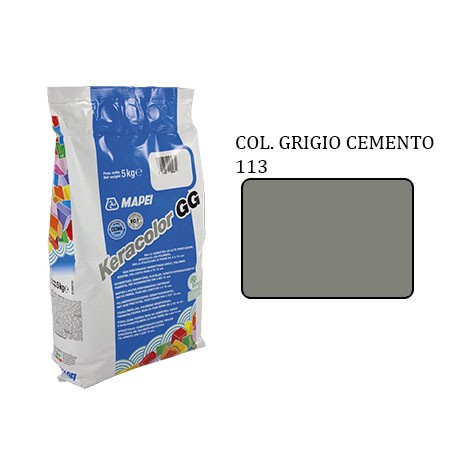 KERACOLOR GG 113 GRIGIO CEMENTO DA 5KG