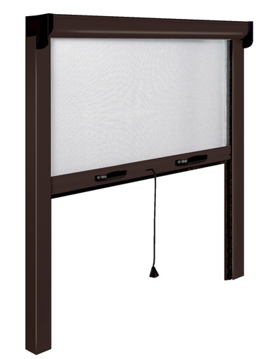 [CAP504144] ZANZARIERA IRS OPERA 80X160 CM VERTICALI MARRONE
