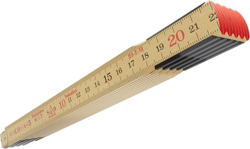 [335045] DOPPIO METRO IN LEGNO NATURALE