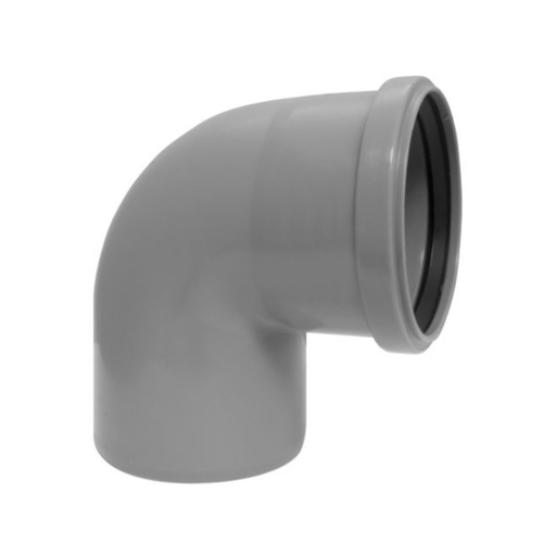 [BBO090087] CURVA 87 GRADI INNESTO IN PP TECH D.90