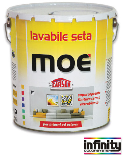 MOE' LAVABILE SETA BASE B.co LT14