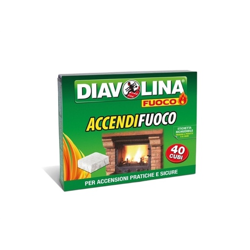 [397040] ACCENDIFUOCO DIAVOLINA 40 CUBI