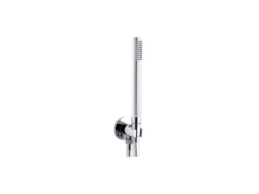 KIT DUPLEX TONDO OTTONE CON FLEX SILVER