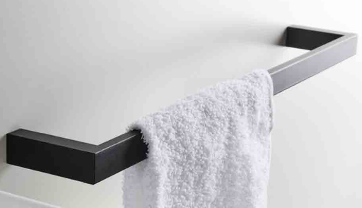 [993009/N] HOUSE DESIGN - ZERO PORTA SALVIETTE 45CM NERO OPACO