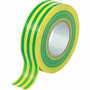 [23092] NASTRO ISOLANTE AUTOESTINGUENTE MM.19X25 MT COL.GIALLO/VERDE