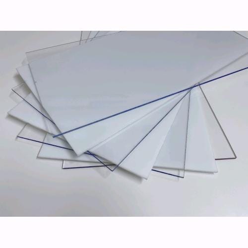 [104842] VETRO SINTETICO IN LASTRA 100X100 SP.MM.5 - LISCIO TRASPARENTE