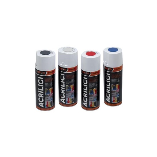 [RAL7001] VERNICE SPRAY COL. GRIGIO ARGENTO CF. 400 ML RAL 7001