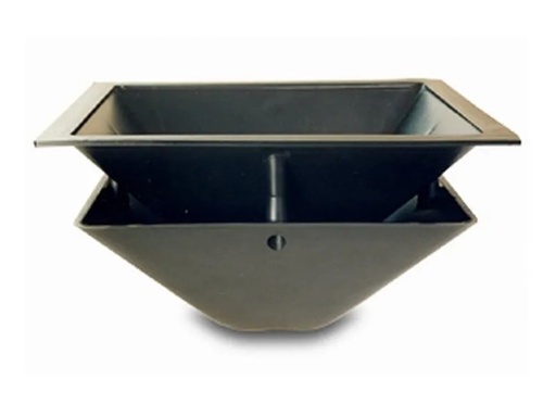 SIFONE IN PLASTICA PER CADITOIA IN GHISA 40x40