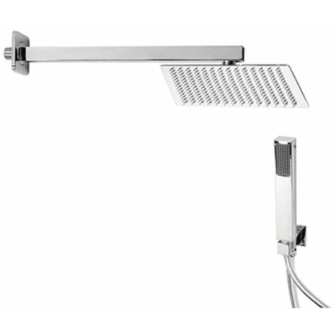 KIT DOCCIA QUADRO - FINITURA CROMO 25x25