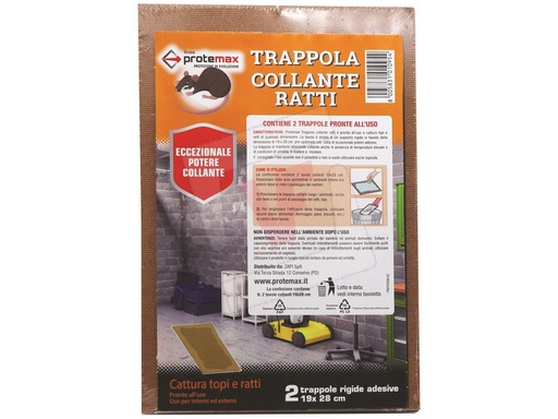 [37188] TRAPPOLA TAVOLETTA TOPI MAXY BLISTER PZ.2 CM.19X28