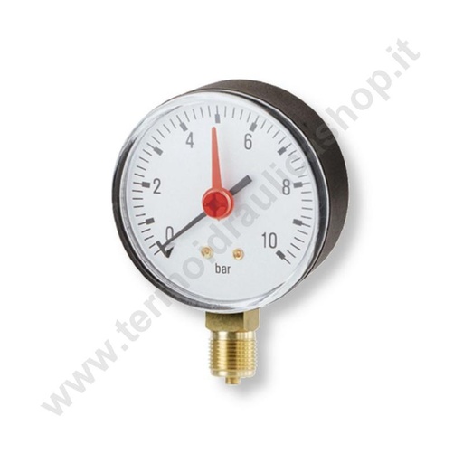 [110510] MANOMETRO ATT. RADIALE D52 1/4 0-10 BAR