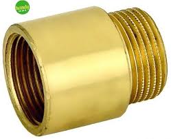 [81019AE02005] PROLUNGA  3/4"X2CM. OTTONE GIALLO
