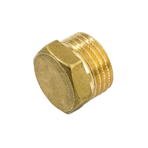 [87237AE05] TAPPO MASCHIO 3/4" OTTONE GIALLO