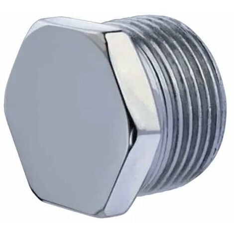 [29205] OTER TAPPO M.1/4" ACCIAIO ZINCATO