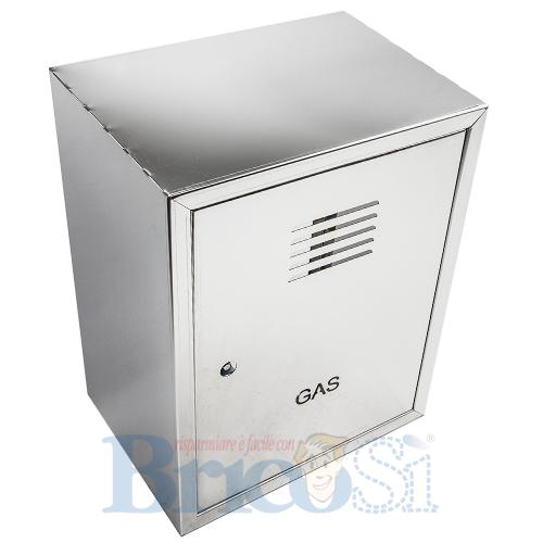 [206266] CASSETTA X CONTATORE GAS/METANO LAMIERA VERNICIATA CM34XH45X24