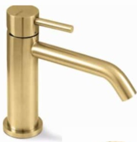 [V32011.AP.098] VEMA - MISCELATORE LAVABO S/SCARICO OTAGO ORO