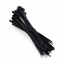 [406874] FASCETTA X CABLAGGIO MM.4,8X430 PZ.100 COL.NERO
