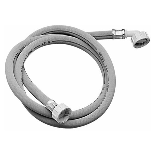 [1341CFP200] TUBO CARICO LAVATRICE IN PVC C/CURVA CM.200