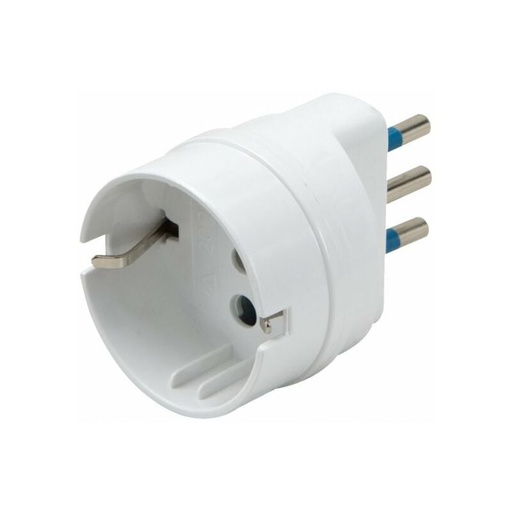 [1081596403] ADATTATORE SPINA 10 A 2 P + T/PRESA DI SICUREZZA