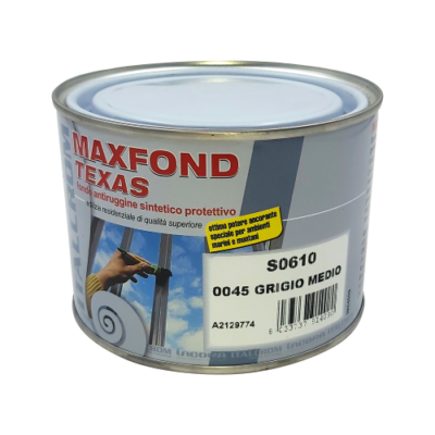 [S0610.0045.5] FONDO ANTIRUGGINE SINTETICO PROTETTIVO - GRIGIO MEDIO