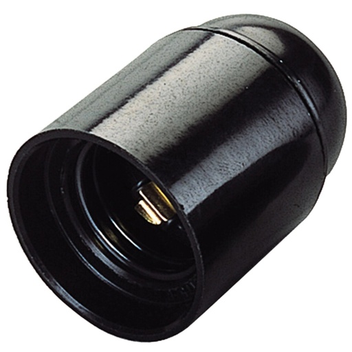 [IPE27CAPLN] PORTALAMPADE NERO E27