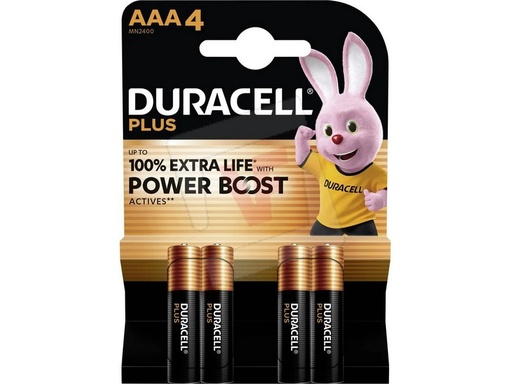 [59881] PILA ALCALINA SERIE PLUS POWERBOOST 4PZ. MINISTILO 1,5V