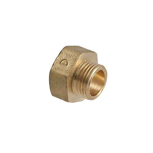 [811212ACAD05] RIDUZIONE 1/2"X3/8" OTTONE GIALLO