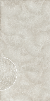 [12RESVEPLA] LA FENICE - RESINA DECORO VENTAGLIO PLATINO 60X120