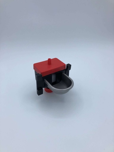 [604838] ABBEVERATOIO AUTOMATICO UNIVERSALE 6X6X3 VASCHETTA INOX