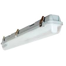 [HE125] PLAFONIERA STAGNA PC IP65 CABLATA PER TUBI LED 1X150CM
