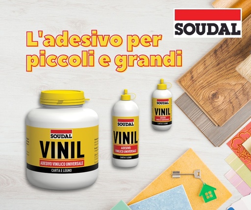 [132516] ADESIVO VINILICO UNIVERSALE VINIL - KG.1