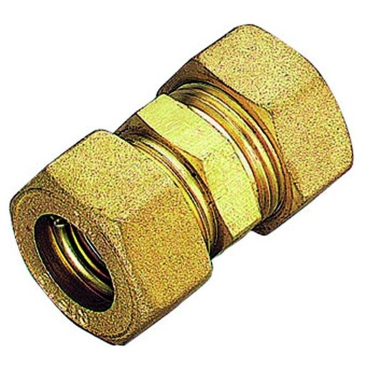 [30112] RACCORDO DIRITTO INTERMEDIO CON O-RING X RAME MOD 1300 12