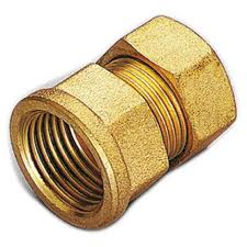 [3023/416] RACCORDO DIRITTO FEMMINA CON O-RING X RAME MOD 1300 3/4X16