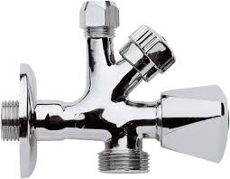 [1271KOMBEX] RUBINETTO SOTTOLAVABO CON ATTACCO LAVATRICE 1/2"X3/4"