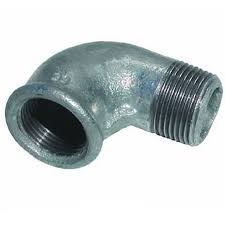 [09205003] GOMITO M/F 90° 1/2" ZINCATO