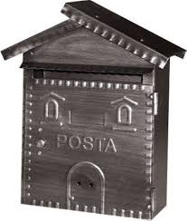 [048020] CASSETTA POSTA FERRO BATTUTO A CASETTA -700