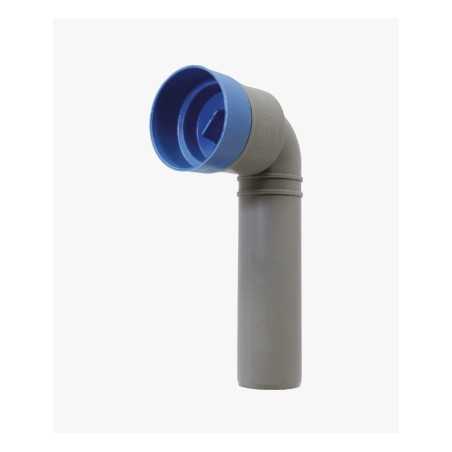 [Z2910PP] CURVA TECNICA CON TAPPO DI PROTEZIONE 50/32 INNESTO