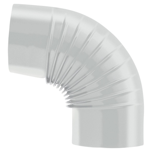 [5013308] GOMITO SMALTATO 90° CLASSIC D.120MM - COLORE BIANCO