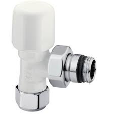 [11012CBB] DETENTORE SQ.1/2" TERMOARREDO BIANCO + CALOTTA CROMO