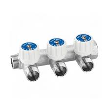 [640343] COLLETTORE 3/4 X 3 VIE 24X19 C/ARRESTI CROMO