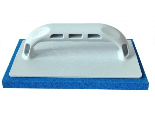 [3095004] FRATTONE IN GOMMA SPUGNA ANTIURTO 22X14CM - BLU (DURA)